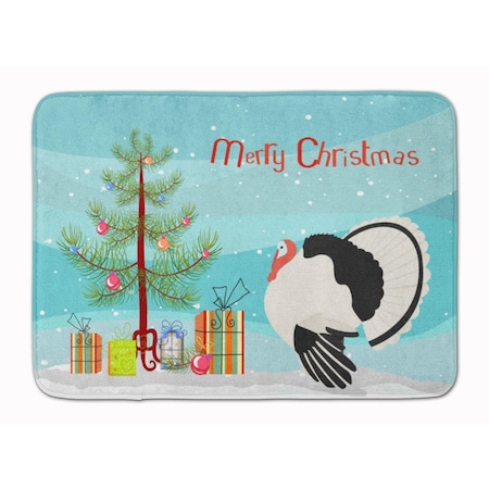 Carolines Treasures Royal Palm Turkey Christmas Machine Washable Memory Foam Mat BB9355RUG